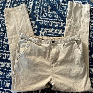 Old Navy skinny built in flex khaki pants 18 plus